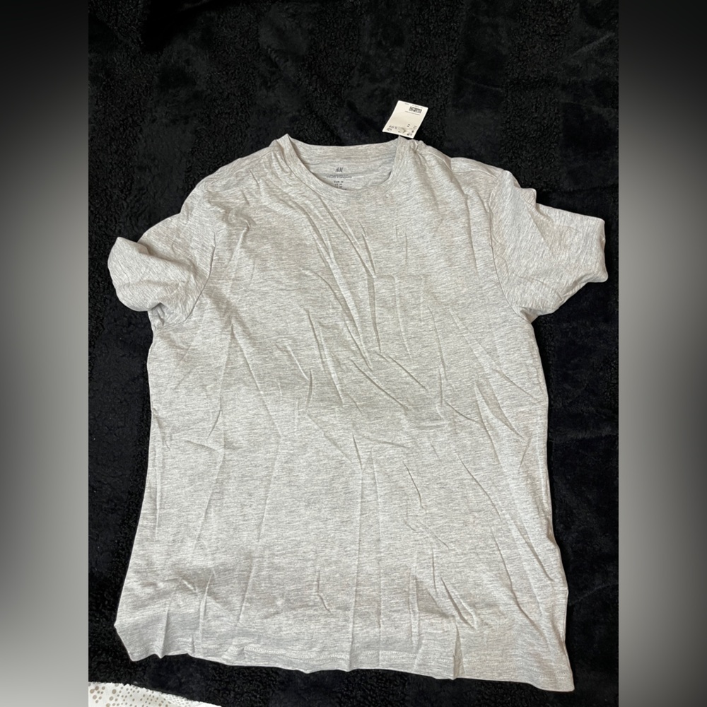 H&M Regular fit Tee Men’s Light Grey